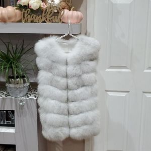 Beautiful, Natural,Real Fox Fur Vest